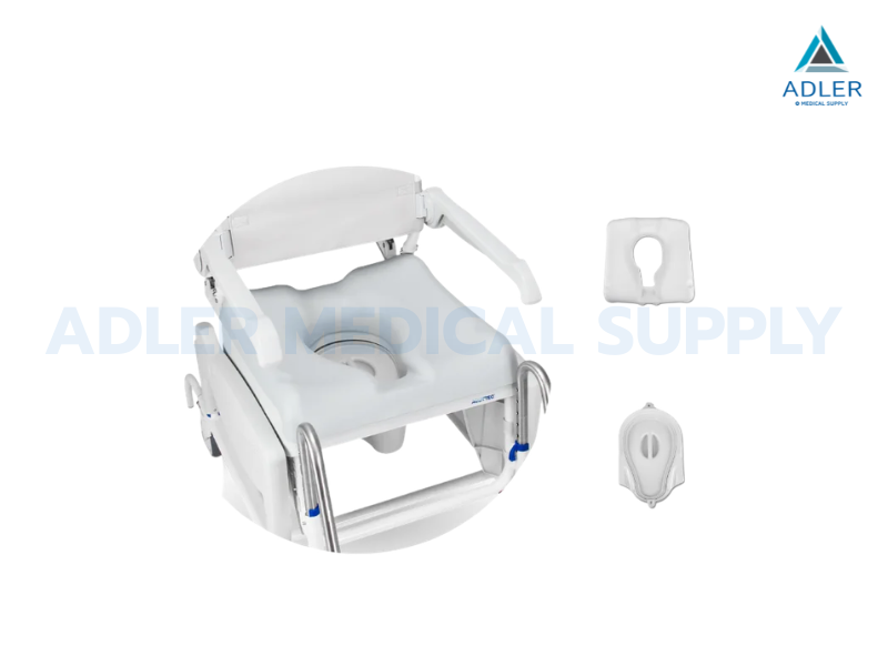 ฝารองนั่ง (Soft Seat) + รางกระโถน Invacare (USA) Ocean Ergo