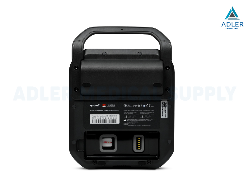 เครื่องกระตุกหัวใจด้วยไฟฟ้าแบบอัตโนมัติ (AED) Yuwell รุ่น HeartSave Y0 พร้อมตู้เก็บ AED แบบแขวน + หุ่น CPR