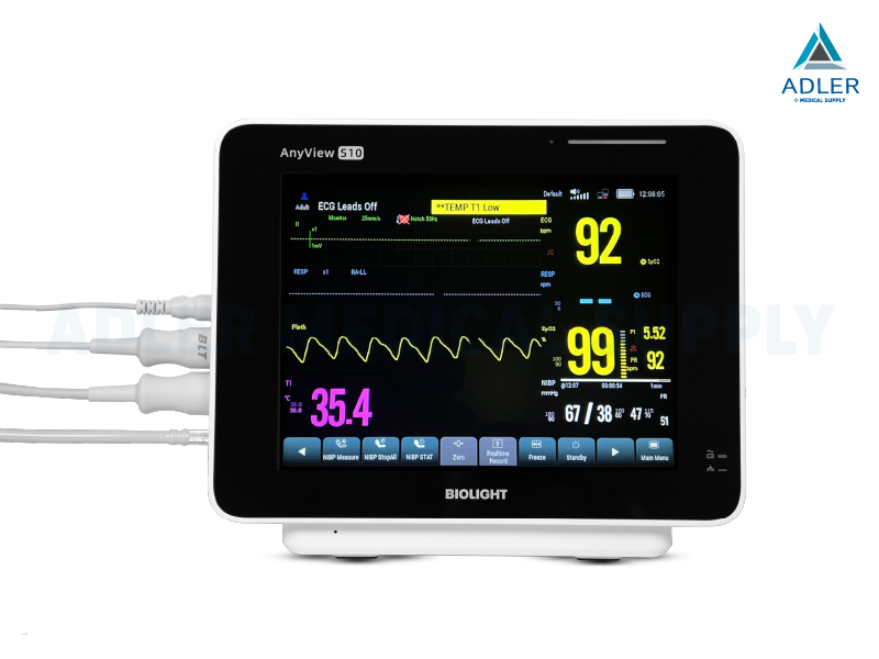 เครื่องติดตามสัญญาณชีพอัตโนมัติ (Patient Monitor) ยี่ห้อ Biolight รุ่น S10 - รับประกัน 1 ปี