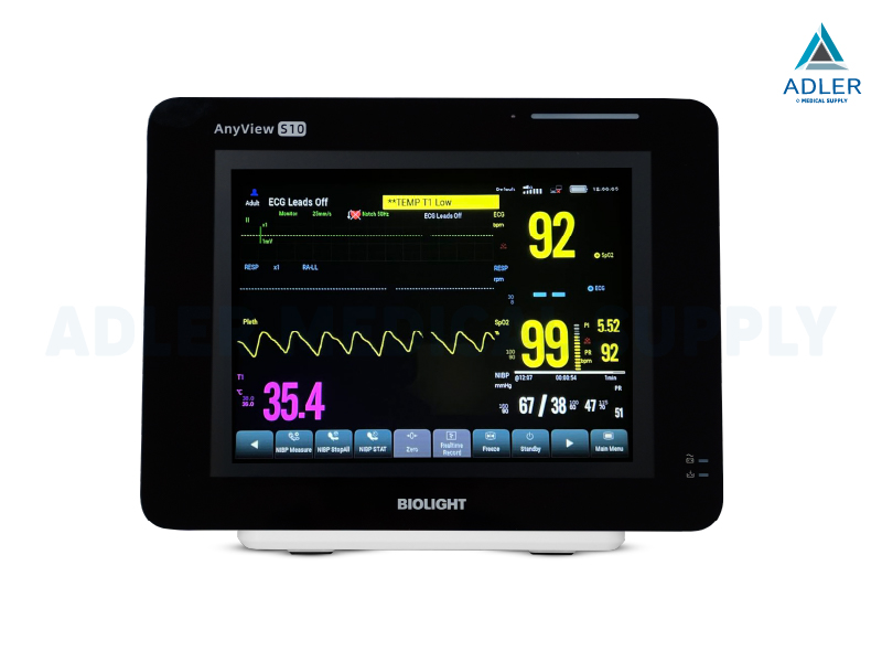 เครื่องติดตามสัญญาณชีพอัตโนมัติ (Patient Monitor) ยี่ห้อ Biolight รุ่น S10 - รับประกัน 1 ปี
