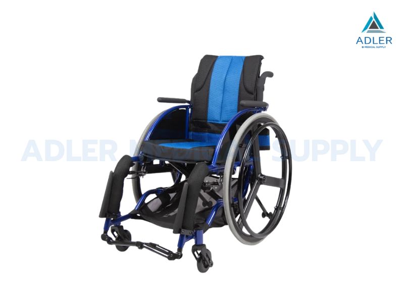 วีลแชร์แมนนวล (Sport Wheelchair) รุ่น FS723LQF1-36 น้ำหนักเบา ล้อใหญ่ แบบ Active